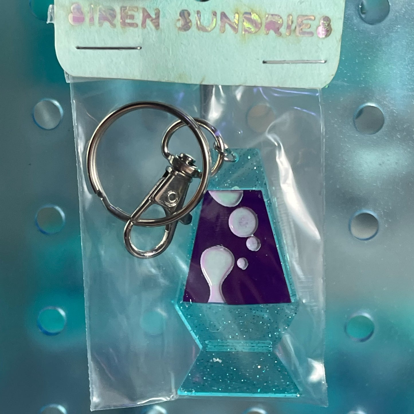 ACRYLIC DUO LAVA LAMP KEYCHAINS, EARRINGS, NECKLACE